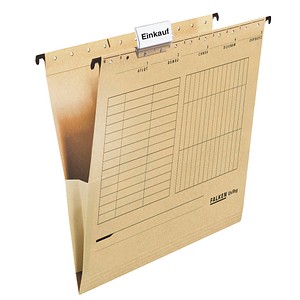 4014481560201 - Hängetaschen UNIREG natronbraun 4014481560201 FALKEN 25 Stück