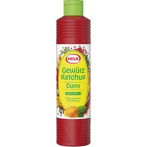 HELA Gewürz Ketchup CURRY DELIKAT 800,0 ml, 1 St. - Büroshop24