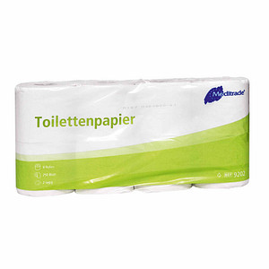 Meditrade® Toilettenpapier 2-lagig, 8 Rollen