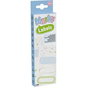 COLOP 169589 - Aufbügeletiketten, für MARKY, 28 Etiketten