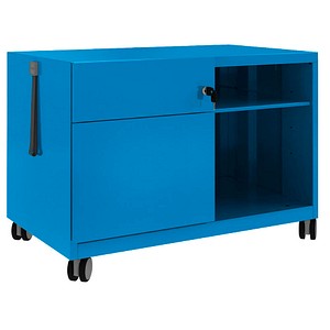 Note™ Caddy Ohne Rollcontainer blau 2 Auszüge