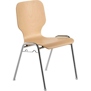 myDARIO Stapelstuhl buche