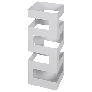 4001070263261 - Schirmständer 26326 Metall eckig weiß 4001070263261 HAKU Möbel