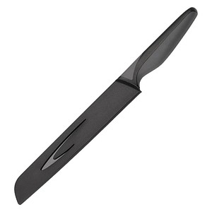 4260238061280 - Brotmesser BlackSteel Küchenmesser Edelstahl hohe Schneidfestigkeit Klingenlänge 20 cm schwarz