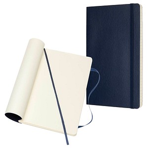 MOLESKINE Notizbuch Classic Collection ca. DIN A5 blanko, saphir Softcover 192 Seiten, 1 St.