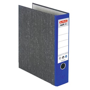 herlitz maX.file nature Ordner blau marmoriert Karton 8,0 cm DIN A4 herlitz maX.file nature Ordner blau marmoriert Karton 8,0 cm DIN A4