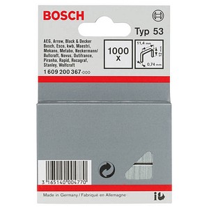 3165140004770 - AKTION BOSCH Tackerklammern Typ 53 12 mm 1000 St mit Prämie nach Registrierung