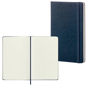 MOLESKINE Notizbuch Classic Collection fester Einband ca. DIN A5 blanko, saphir Hardcover 240 Seiten, 1 St.