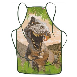 4028279887807 - ROTH Jungen Kinder Malschürze Tyrannosaurus grün Einheitsgröße 1 St 4028279887807 - ROTH Jungen Kinder Malschürze Tyrannosaurus grün Einheitsgröße 1 St