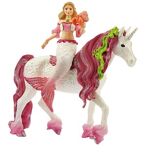 Image of Bayala Meerjungfrau-Feya auf Unterwassereinhorn, Spielfigur