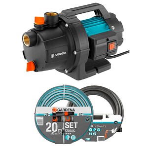 GARDENA Gartenpumpe 3000/4 Basic Set 600 Watt