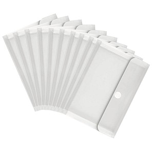 4250037413199 - Dokumententasche 40105 A4 farblos transparent mit Dehnfalte 4250037413199 10 Stück