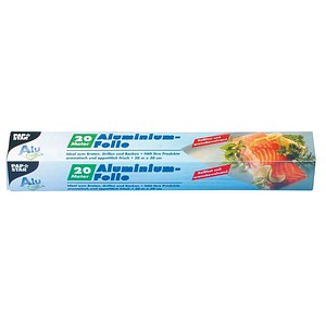 4002911140017 - Alufolie 1 Packung = 1 Rolle in einer Faltschachtel Format 10 m x 30 cm Stärke 15 my