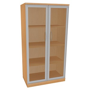 Sidney Aktenschrank Glas/buche