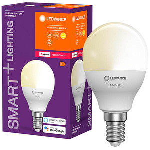 LEDVANCE LED-Lampe SMART+ ZigBee Mini bulb 40 E14 4,9 W matt, 1 St.