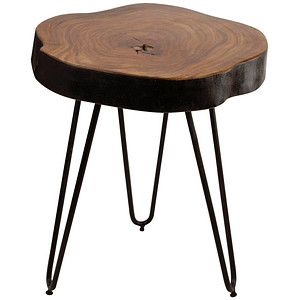 4250950223622 - WOHNLING Beistelltisch Massivholz sheesham 350 x 350 x 460 cm