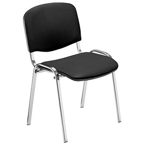 5901747563238 - Iso Besucherstühle schwarz Kunstleder 5901747563238 WCI01-R65Z-BBBV14-000328 - ISO 4L-CR V14 4 Stück