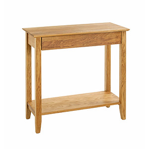 4001070543547 - Konsolentisch Massivholz eiche 750 x 350 x 750 cm 4001070543547 HAKU Möbel