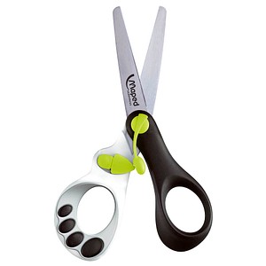 3154140379100 - Kinderschere Koopy Edelstahl rostfrei 13cm schwarz-weiß 3154140379100 Maped