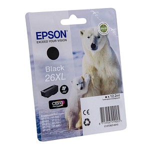 EPSON 26XL / T2621XL schwarz Tintenpatrone EPSON 26XL / T2621XL schwarz Tintenpatrone