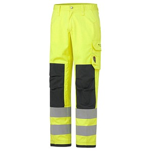 7040053643604 - Arbeitshose ABERDEEN Warnschutz Unisex flammhemmend gelb Größe 52 7040053643604 Helly Hansen