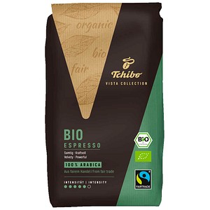 Tchibo Vista Bio Espresso ganze Bohnen - 1 kg - Fairtrade - Bio Arabica Kaffee mit Beeren & Honig Aroma - Image 3