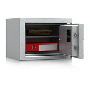 5901468315291 - Tresor Düsseldorf Mettmann I Sicherheitsstufe S2 nach EN14450 mit Feuerschutz lichtgrau 495 x 472 x 375 cm