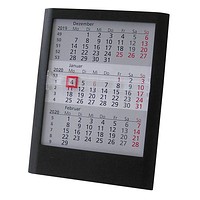Tischkalender Einsteckkalender 2020/2021 schwarz Tischkalender Einsteckkalender 2020/2021 schwarz