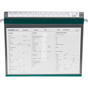 4052301068780 - Patienten-Dokumentations-Hängemappe 2-Ringe PMH4R grün Boden 25 cm 4052301068780 BOI