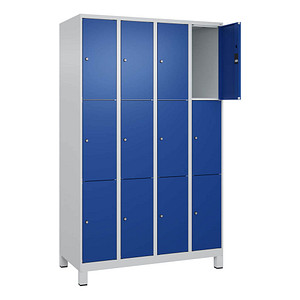 4066681681989 - Schließfachschrank Classic Plus enzianblau lichtgrau 080010-403 S10003 12 Schließfächer 1200 x 500 x 1950 cm 4066681681989 4066681681989 - Schließfachschrank Classic Plus enzianblau lichtgrau 080010-403 S10003 12 Schließfächer 1200 x 500 x 1950 cm 4066681681989