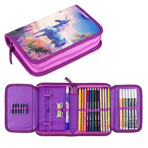 9014400351311 - Federmäppchen befüllt Unicorn 30-teilig 9014400351311 Jolly