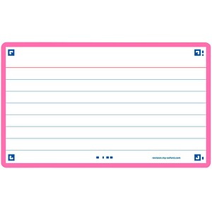 3020120152387 - Karteikarten 400133881 FLASH 20 weiß fuchsia A7 liniert 250g  3020120152387 80 Stück 3020120152387 - Karteikarten 400133881 FLASH 20 weiß fuchsia A7 liniert 250g  3020120152387 80 Stück