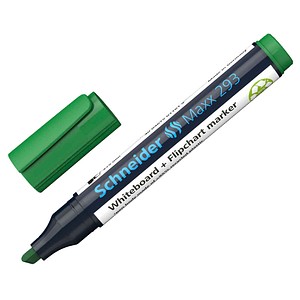 4004675011701 - Whiteboard- Flipchartmarker Maxx 293 Maxx 293 2-5mm grün Keilspitze - Schneider