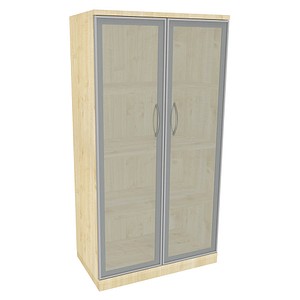 Sidney Aktenschrank Glas/ahorn