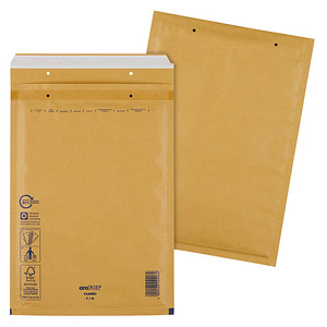 100 aroFOL® CLASSIC Luftpolstertaschen 7/G braun für DIN A4