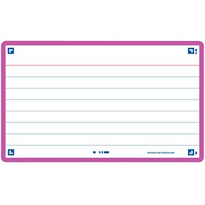 3020120152295 - Karteikarten 400133878 FLASH 20 weiß lila A7 liniert 250g  3020120152295 80 Stück 3020120152295 - Karteikarten 400133878 FLASH 20 weiß lila A7 liniert 250g  3020120152295 80 Stück