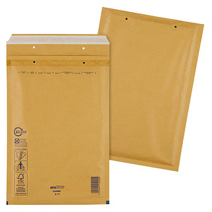 100 aroFOL® CLASSIC Luftpolstertaschen 6/F braun für DIN A4