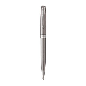 3501179315126 - Sonnet Kugelschreiber | Edelstahl mit Palladiumzierteilen | Mittlere Spitze | schwarze Tinte | Geschenkbox