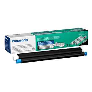 KX-FA 52X schwarz Thermo-Druckfolien 2 Rollen