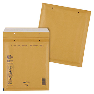 100 aroFOL® CLASSIC Luftpolstertaschen 5/E braun für DIN C5