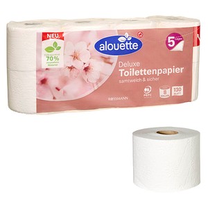 4068134106964 - Toilettenpapier Deluxe 5-lagig 8 Rollen