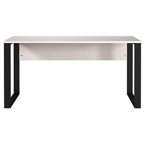 4005949500839 - GERMANIA Adrano Schreibtisch kaschmir rechteckig O-Fuß-Gestell schwarz 1500 x 600 cm 4005949500839 - GERMANIA Adrano Schreibtisch kaschmir rechteckig O-Fuß-Gestell schwarz 1500 x 600 cm