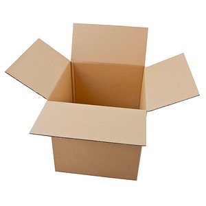 Nestler Wellpapp-Faltkartons 1-wellig braun 31,0 x 31,0 x 31,7 cm Außenmaß, 20 St.
