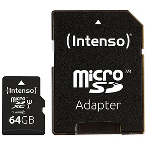 4034303022366 - - Flash-Speicherkarte (microSDXC-an-SD-Adapter inbegriffen) - 64 GB - UHS Class 1 Class10 - microSDXC UHS-I 4034303022366 - - Flash-Speicherkarte (microSDXC-an-SD-Adapter inbegriffen) - 64 GB - UHS Class 1 Class10 - microSDXC UHS-I