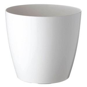 Übertopf Kunststoff 20,0 x 20,0 x 18,0 cm weiß Übertopf Kunststoff 20,0 x 20,0 x 18,0 cm weiß