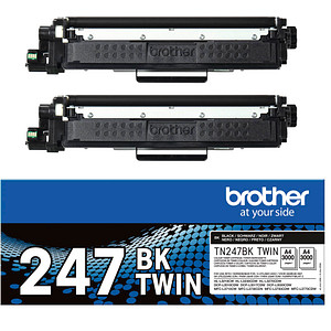 brother TN-247BKTWIN  schwarz Toner, 2er-Set