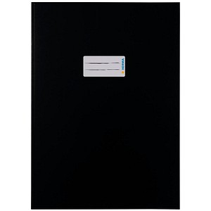 HERMA Heftumschlag schwarz Papier A4
