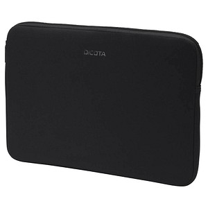 DICOTA Laptophülle Sleeve PERFECT Kunstfaser schwarz bis 39,6 cm (15,6 Zoll)