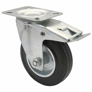 4001073010008 - Transportgeräte-Lenkrolle RO 7124 silber 4001073010008 WAGNER design yourself