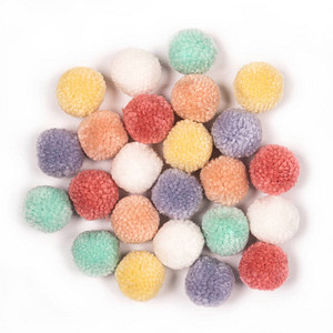 4001868110067 - Pompons farbsortiert Pastell Ø 30 cm 4001868110067 folia 24 Stück 4001868110067 - Pompons farbsortiert Pastell Ø 30 cm 4001868110067 folia 24 Stück
